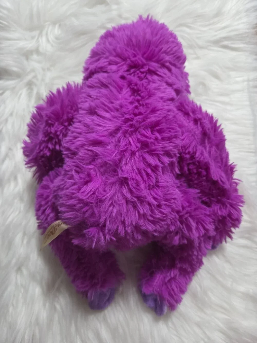 Purple Stuffed Sloth Toy